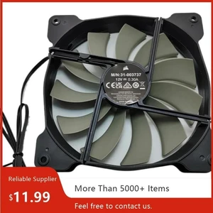 140mm x25mm 14cm 3-Pin 0.3A Silent Computer Case Fan, DC12V Quiet Desktop PC Chassis Cooling Fan for Heat Dissipation Replacement Spare Part 140mm x25mm 14cm 3-Pin 0.3A Silent Computer Case Fan, DC12V Quiet Desktop PC Chassis Cooling Fan for Heat Dissipation Replacement Spare Part