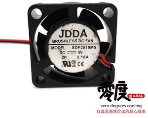 JDDA SDF2510MS 25x25x10MM 2.5CM Cooling Fan, DC5V 0.1A 2-Wire Mini Axial Fan with Heatsink for Small Embedded Module Heat Dissipation Replacement Spare Part JDDA SDF2510MS 25x25x10MM 2.5CM Cooling Fan, DC5V 0.1A 2-Wire Mini Axial Fan with Heatsink for Small Embedded Module Heat Dissipation Replacement Spare Part