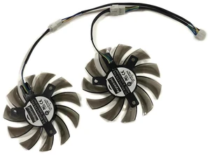 2Pcs/Set PLD08010S12HH GPU Cooling Fans DC12V 0.35A, Replacement VGA Cooler for R6790, R6850, N460, GTX 570, GTX 580 Twin Frozr II Graphics Cards, 78mm 4Pin PWM Video Card Fan Repair Spare Part 2Pcs/Set PLD08010S12HH GPU Cooling Fans DC12V 0.35A, Replacement VGA Cooler for R6790, R6850, N460, GTX 570, GTX 580 Twin Frozr II Graphics Cards, 78mm 4Pin PWM Video Card Fan Repair Spare Part