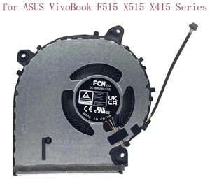 Laptop CPU Cooling Fan Replacement for ASUS VivoBook F515, X515, X415, X415DA, X415EA, X415EP, X415FA, X415JA, X415JF, X415JP, X415KA, X415MA, X415UA, DC5V 4Pin Notebook Cooler Repair Spare Part Laptop CPU Cooling Fan Replacement for ASUS VivoBook F515, X515, X415, X415DA, X415EA, X415EP, X415FA, X415JA, X415JF, X415JP, X415KA, X415MA, X415UA, DC5V 4Pin Notebook Cooler Repair Spare Part