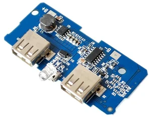AJMRTC 5V 2A Power Bank Charger Module, Charging Circuit Board with Step Up Boost Power Supply, Dual USB 2A Output & 1A Input, Lithium Battery Charging & Discharge Protection for DIY Portable Power AJMRTC 5V 2A Power Bank Charger Module, Charging Circuit Board with Step Up Boost Power Supply, Dual USB 2A Output & 1A Input, Lithium Battery Charging & Discharge Protection for DIY Portable Power
