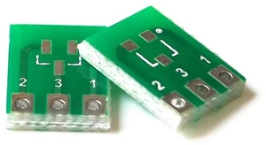 AJMRTC 10Pcs SOT223 to DIP3 SOT89 to SIP3 Adapter Board, AMS1117 Base Power Management Chip Holder, PCB Converter Breakout Board for Electronic Circuit Prototyping & DIY Soldering Projects AJMRTC 10Pcs SOT223 to DIP3 SOT89 to SIP3 Adapter Board, AMS1117 Base Power Management Chip Holder, PCB Converter Breakout Board for Electronic Circuit Prototyping & DIY Soldering Projects