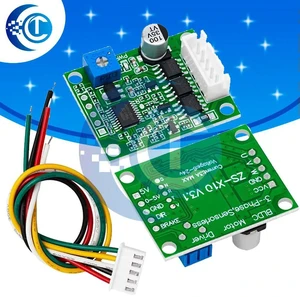 AJMRTC 3-Phase Hallless BLDC Controller Module, 60W DC 6-20V Brushless DC Motor Speed Driver with Cable, Sensorless BLDC Governor Board for Makers, Fan, Pump, DIY Electronic & Automation Projects AJMRTC 3-Phase Hallless BLDC Controller Module, 60W DC 6-20V Brushless DC Motor Speed Driver with Cable, Sensorless BLDC Governor Board for Makers, Fan, Pump, DIY Electronic & Automation Projects
