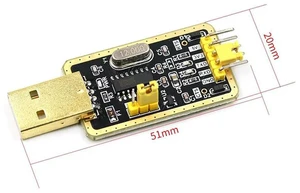 AJMRTC CH340G USB to TTL Serial Converter Module, Upgrade Replacement for PL2303, 9-in-1 Brush Download Board, 3.3V/5V Switchable, UART Serial Adapter for STC MCU Program Download & Electronic Debuggi AJMRTC CH340G USB to TTL Serial Converter Module, Upgrade Replacement for PL2303, 9-in-1 Brush Download Board, 3.3V/5V Switchable, UART Serial Adapter for STC MCU Program Download & Electronic Debuggi