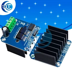 AJMRTC Dual BTS7960 43A High-Power H-Bridge Motor Driver Module, PWM Speed & Direction Control DC Motor Controller for Smart Car, Robot Chassis, Robotic & Electronic Maker DIY Projects AJMRTC Dual BTS7960 43A High-Power H-Bridge Motor Driver Module, PWM Speed & Direction Control DC Motor Controller for Smart Car, Robot Chassis, Robotic & Electronic Maker DIY Projects