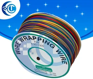 AJMRTC 30AWG 8-Core UL1423 Tinned Copper PVC Wrapping Wire, Flexible Breadboard Jumper Cable, Insulated Multicore Wire for Circuit Prototype, Electronic Wiring & DIY Projects AJMRTC 30AWG 8-Core UL1423 Tinned Copper PVC Wrapping Wire, Flexible Breadboard Jumper Cable, Insulated Multicore Wire for Circuit Prototype, Electronic Wiring & DIY Projects