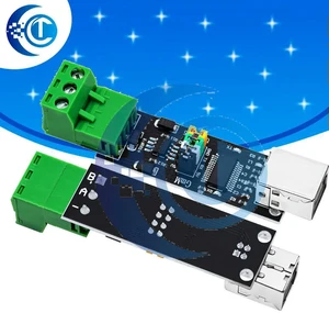 AJMRTC 1PCS USB 2.0 to TTL RS485 Serial Converter Adapter, FTDI FT232RL SN75176 Dual Function Module, Dual Protection USB to RS485 TTL Serial Communication Board for Industrial Serial Projects AJMRTC 1PCS USB 2.0 to TTL RS485 Serial Converter Adapter, FTDI FT232RL SN75176 Dual Function Module, Dual Protection USB to RS485 TTL Serial Communication Board for Industrial Serial Projects
