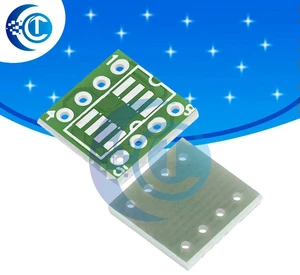 AJMRTC 10Pcs SOP8 SO8 SOIC8 to DIP8 Adapter PCB Board, SMD to Through-Hole Interposer Plate for IC Programming, Chip Testing and Electronic Circuit Prototyping AJMRTC 10Pcs SOP8 SO8 SOIC8 to DIP8 Adapter PCB Board, SMD to Through-Hole Interposer Plate for IC Programming, Chip Testing and Electronic Circuit Prototyping
