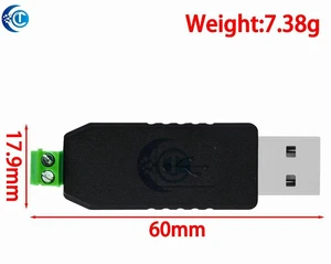 AJMRTC USB to RS485 Serial Adapter, Wide OS Compatibility RS485 to USB Converter Compatible with Windows XP/7/10/11, Vista, Linux, macOS, WinCE 5.0 for Industrial Serial Communication AJMRTC USB to RS485 Serial Adapter, Wide OS Compatibility RS485 to USB Converter Compatible with Windows XP/7/10/11, Vista, Linux, macOS, WinCE 5.0 for Industrial Serial Communication