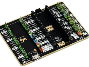 AJMRTC GPIO Expander Board for Raspberry Pi Pico, Pico-To-HAT Adapter, 1x Raspberry Pi Standard 40PIN Header, 1x Pico 2X20PIN Connector, GPIO Expansion Board for Pico HAT Module Connection AJMRTC GPIO Expander Board for Raspberry Pi Pico, Pico-To-HAT Adapter, 1x Raspberry Pi Standard 40PIN Header, 1x Pico 2X20PIN Connector, GPIO Expansion Board for Pico HAT Module Connection