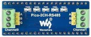 AJMRTC 2-Channel RS485 Module for Raspberry Pi Pico, SP3485 UART to RS485 Converter Board, Dual Channel Serial Communication Breakout Module for Industrial Data Transmission & Electronic DIY Projects AJMRTC 2-Channel RS485 Module for Raspberry Pi Pico, SP3485 UART to RS485 Converter Board, Dual Channel Serial Communication Breakout Module for Industrial Data Transmission & Electronic DIY Projects