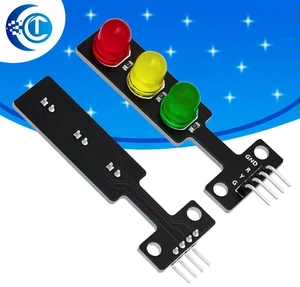 AJMRTC BS LED Traffic Light Module, Digital Signal Output LED Indicator Board, Red Yellow Green Traffic Light Simulation Module for Arduino, Electronic DIY and Teaching Projects AJMRTC BS LED Traffic Light Module, Digital Signal Output LED Indicator Board, Red Yellow Green Traffic Light Simulation Module for Arduino, Electronic DIY and Teaching Projects