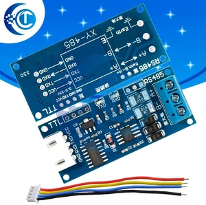 AJMRTC CLT TTL to RS485 Automatic Converter Module, 3.3V / 5V Level Adapter, Automatic Flow Control Transceiver Board for AVR MCU Serial Communication and Electronic DIY Projects AJMRTC CLT TTL to RS485 Automatic Converter Module, 3.3V / 5V Level Adapter, Automatic Flow Control Transceiver Board for AVR MCU Serial Communication and Electronic DIY Projects