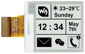 AJMRTC 1.54 Inch E-Ink E-Paper Raw Display Panel, EPD 200×200 Resolution with Embedded Controller, SPI Interface Monochrome E-Paper Screen for Arduino Raspberry Pi Embedded & Low Power DIY Projects AJMRTC 1.54 Inch E-Ink E-Paper Raw Display Panel, EPD 200×200 Resolution with Embedded Controller, SPI Interface Monochrome E-Paper Screen for Arduino Raspberry Pi Embedded & Low Power DIY Projects