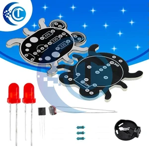 AJMRTC Electronic Soldering Practice Kit, DIY Light-Controlled LED Lamp with LED Module & Handmade Components, Beginner Soldering Training Set for Electronic Learning, Experiment Demonstration & STEM AJMRTC Electronic Soldering Practice Kit, DIY Light-Controlled LED Lamp with LED Module & Handmade Components, Beginner Soldering Training Set for Electronic Learning, Experiment Demonstration & STEM