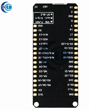 AJMRTC WEMOS ESP32 V1.0.0 Development Board, ESP-WROOM-32 Dual Core WiFi Bluetooth Module, 4MB Flash Microcontroller Board for Arduino IoT Smart Home Electronic DIY Projects AJMRTC WEMOS ESP32 V1.0.0 Development Board, ESP-WROOM-32 Dual Core WiFi Bluetooth Module, 4MB Flash Microcontroller Board for Arduino IoT Smart Home Electronic DIY Projects