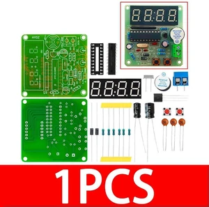 AJMRTC DIY 4-Bit Digital Clock Electronic Soldering Kit, AT89C2051 MCU Digital Time Display Circuit, 3.7V-5.5V Operating Voltage, for Electronics Hobbyists Soldering Practice and Learning Projects AJMRTC DIY 4-Bit Digital Clock Electronic Soldering Kit, AT89C2051 MCU Digital Time Display Circuit, 3.7V-5.5V Operating Voltage, for Electronics Hobbyists Soldering Practice and Learning Projects
