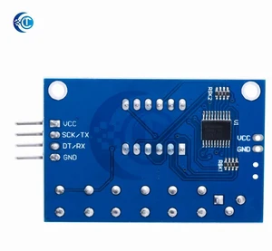 AJMRTC HX711 AD Module Load Cell Amplifier with Digital Display, 24-bit ADC Weight Pressure Sensor, Compatible with Arduino Raspberry Pi for DIY Electronic Scale Force Measurement Project AJMRTC HX711 AD Module Load Cell Amplifier with Digital Display, 24-bit ADC Weight Pressure Sensor, Compatible with Arduino Raspberry Pi for DIY Electronic Scale Force Measurement Project