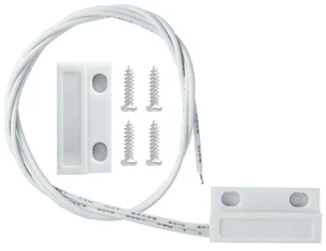 AJMRTC MC-38 Wired Door Window Magnetic Contact Sensor, 30mm Extendable Wire, Home Security Alarm System Detector for Burglar Alarm, Window & Door Opening Detection AJMRTC MC-38 Wired Door Window Magnetic Contact Sensor, 30mm Extendable Wire, Home Security Alarm System Detector for Burglar Alarm, Window & Door Opening Detection