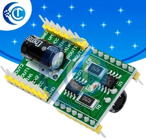 AJMRTC A4950 Dual DC Brushed Motor Driver Module, High Performance PWM Speed Control Board, Replace TB6612, Bidirectional Motor Controller for Arduino Robot Car Project AJMRTC A4950 Dual DC Brushed Motor Driver Module, High Performance PWM Speed Control Board, Replace TB6612, Bidirectional Motor Controller for Arduino Robot Car Project