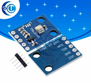 AJMRTC GY-2561 TSL2561 Luminosity Sensor Module, Digital Infrared Light Intensity Sensor Breakout Board, High Precision Lux Detector for Arduino Raspberry Pi Light Measurement Project AJMRTC GY-2561 TSL2561 Luminosity Sensor Module, Digital Infrared Light Intensity Sensor Breakout Board, High Precision Lux Detector for Arduino Raspberry Pi Light Measurement Project
