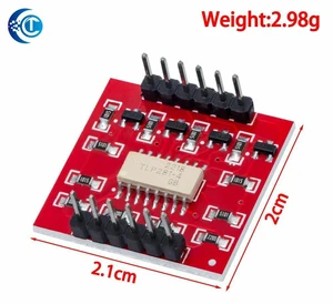 AJMRTC TLP281 4-Channel Opto-Isolator Module, 4 Channel Optocoupler IC Board, High Low Level Signal Isolation Module for Arduino Expansion Board Circuit Isolation Project AJMRTC TLP281 4-Channel Opto-Isolator Module, 4 Channel Optocoupler IC Board, High Low Level Signal Isolation Module for Arduino Expansion Board Circuit Isolation Project