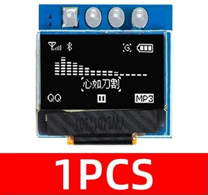 AJMRTC 0.49 Inch OLED Display Module, 64×32 White Screen with SSD1306 Driver, I2C Interface Small OLED Breakout Board for Arduino, AVR, STM32 Embedded Display Project AJMRTC 0.49 Inch OLED Display Module, 64×32 White Screen with SSD1306 Driver, I2C Interface Small OLED Breakout Board for Arduino, AVR, STM32 Embedded Display Project