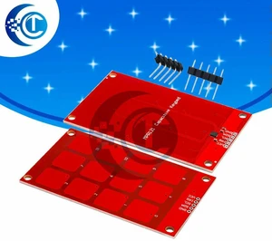 AJMRTC MPR121 Capacitive Touch Sensor Keypad Module, 12 Channel Touch Buttons I2C Interface Digital Touch Controller for Arduino Raspberry Pi DIY Electronic Projects AJMRTC MPR121 Capacitive Touch Sensor Keypad Module, 12 Channel Touch Buttons I2C Interface Digital Touch Controller for Arduino Raspberry Pi DIY Electronic Projects