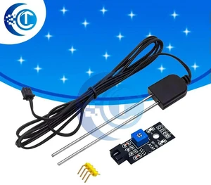 AJMRTC Corrosion Resistant Soil Moisture Humidity Sensor Module, Analog Capacitive Soil Detector Probe for Arduino Raspberry Pi DIY Gardening Irrigation Monitoring Projects AJMRTC Corrosion Resistant Soil Moisture Humidity Sensor Module, Analog Capacitive Soil Detector Probe for Arduino Raspberry Pi DIY Gardening Irrigation Monitoring Projects