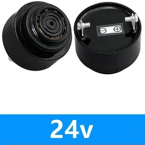 AJMRTC SFM380 Active Buzzer, DC12V/24V Piezoelectric Continuous Sound Alarm Speaker, Car Dedicated Electronic Beep Warning Buzzer for Vehicle, Industrial Equipment and DIY Alarm Projects AJMRTC SFM380 Active Buzzer, DC12V/24V Piezoelectric Continuous Sound Alarm Speaker, Car Dedicated Electronic Beep Warning Buzzer for Vehicle, Industrial Equipment and DIY Alarm Projects