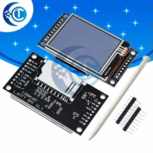 AJMRTC 1.8 Inch SPI TFT LCD Module, 128×160 Resolution ST7735S Driver Display Screen with Touch Function, 4 IO Pins LCD Panel for Arduino Raspberry Pi DIY Electronic Projects AJMRTC 1.8 Inch SPI TFT LCD Module, 128×160 Resolution ST7735S Driver Display Screen with Touch Function, 4 IO Pins LCD Panel for Arduino Raspberry Pi DIY Electronic Projects