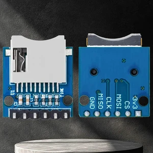 AJMRTC Micro SD TF Card Module, 1PC Mini Pinned Memory Expansion Shield, SD Card Reader Board Compatible with ARM AVR Microcontroller for Embedded Storage DIY Electronic Projects AJMRTC Micro SD TF Card Module, 1PC Mini Pinned Memory Expansion Shield, SD Card Reader Board Compatible with ARM AVR Microcontroller for Embedded Storage DIY Electronic Projects
