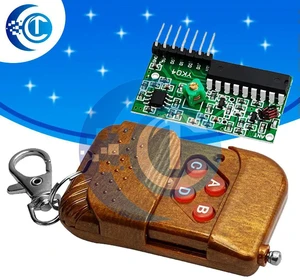 AJMRTC 2262 2272 4 Channel 315MHz Wireless Remote DIY Kit, Transmitter and Receiver Module Set, RF Wireless Control Board for Electronic DIY Robot and Remote Switch Project AJMRTC 2262 2272 4 Channel 315MHz Wireless Remote DIY Kit, Transmitter and Receiver Module Set, RF Wireless Control Board for Electronic DIY Robot and Remote Switch Project