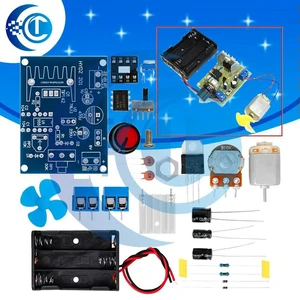 AJMRTC NE555 Motor Speed Regulation DIY Kit, PWM DC Motor Speed Controller, Unassembled Soldering Training Module for Vocational Electronic Assembly & Maker Teaching Projects AJMRTC NE555 Motor Speed Regulation DIY Kit, PWM DC Motor Speed Controller, Unassembled Soldering Training Module for Vocational Electronic Assembly & Maker Teaching Projects