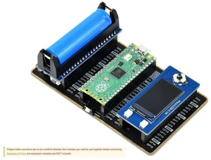 AJMRTC Pico-Dual-Expander, Dual GPIO Expander Module for Raspberry Pi Pico, Breakout Board with Two Sets of Male Headers, GPIO Expansion Shield for Raspberry Pi Pico DIY Electronic Projects AJMRTC Pico-Dual-Expander, Dual GPIO Expander Module for Raspberry Pi Pico, Breakout Board with Two Sets of Male Headers, GPIO Expansion Shield for Raspberry Pi Pico DIY Electronic Projects