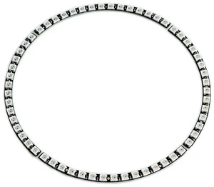 AJMRTC Ring Wall Clock LED Panel, 60X Ultra Bright WS2812 5050 RGB LEDs with Integrated Drivers, Addressable RGB Lamp Panel for DIY Digital Ring Clock, Lighting Decoration and Maker Projects AJMRTC Ring Wall Clock LED Panel, 60X Ultra Bright WS2812 5050 RGB LEDs with Integrated Drivers, Addressable RGB Lamp Panel for DIY Digital Ring Clock, Lighting Decoration and Maker Projects
