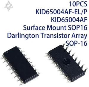 AJMRTC 10PCS KID65004AF-EL/P KID65004AF SOP16 IC Chip, Surface Mount SOP-16 Darlington Transistor Array for PCB Soldering, Digital Circuit and DIY Electronic Projects AJMRTC 10PCS KID65004AF-EL/P KID65004AF SOP16 IC Chip, Surface Mount SOP-16 Darlington Transistor Array for PCB Soldering, Digital Circuit and DIY Electronic Projects