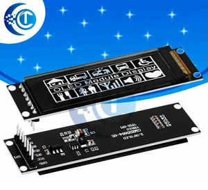 AJMRTC 2.08 Inch Real OLED Graphic Display Module, 256×64 White LCM Screen with SH1122 Controller, SPI Interface, High Contrast Self-Luminous Panel for Raspberry Pi, ESP32 and Embedded DIY Projects AJMRTC 2.08 Inch Real OLED Graphic Display Module, 256×64 White LCM Screen with SH1122 Controller, SPI Interface, High Contrast Self-Luminous Panel for Raspberry Pi, ESP32 and Embedded DIY Projects