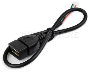 AJMRTC 10Pcs MX1.25 4Pin to USB Type-A Female Cable, 30cm Length MX1.25 4 Pin Connector Wire, USB A Female to MX1.25 4Pin Adapter Cable for Power Supply and Electronic DIY Projects AJMRTC 10Pcs MX1.25 4Pin to USB Type-A Female Cable, 30cm Length MX1.25 4 Pin Connector Wire, USB A Female to MX1.25 4Pin Adapter Cable for Power Supply and Electronic DIY Projects