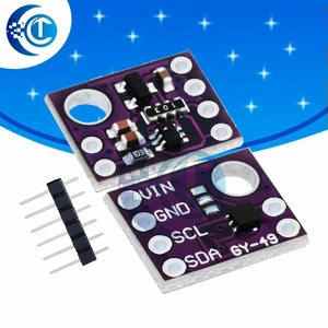 AJMRTC GY-49 MAX44009 Ambient Light Sensor Module, 4P Pin Header, I2C IIC Digital Output, Ultra Low Power Light Intensity Detector, 1.7V-3.6V Operating Voltage for Arduino ESP32 STM32 DIY Projects AJMRTC GY-49 MAX44009 Ambient Light Sensor Module, 4P Pin Header, I2C IIC Digital Output, Ultra Low Power Light Intensity Detector, 1.7V-3.6V Operating Voltage for Arduino ESP32 STM32 DIY Projects