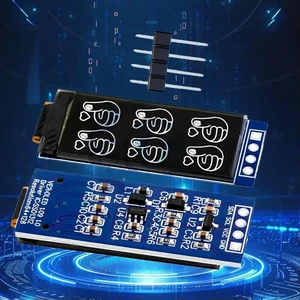 AJMRTC 1.09 Inch OLED Display Module, 64×128 Resolution SSD1312 Driver IIC I2C Interface Monochrome White OLED Screen Compatible with Arduino ESP32 Raspberry Pi STM32 for Wearable DIY Embedded Electro AJMRTC 1.09 Inch OLED Display Module, 64×128 Resolution SSD1312 Driver IIC I2C Interface Monochrome White OLED Screen Compatible with Arduino ESP32 Raspberry Pi STM32 for Wearable DIY Embedded Electro