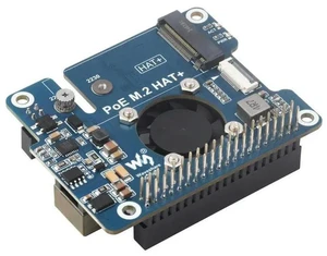 AJMRTC POE M.2 HAT+ Adapter for Raspberry Pi 5, PoE Function Supported, M.2 NVMe SSD Expansion Board, High Speed Read Storage & Power over Ethernet for SBC DIY Projects AJMRTC POE M.2 HAT+ Adapter for Raspberry Pi 5, PoE Function Supported, M.2 NVMe SSD Expansion Board, High Speed Read Storage & Power over Ethernet for SBC DIY Projects