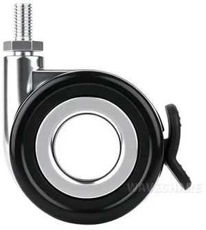 AJMRTC HomeRack 2.5inch (60mm) Hollow Caster Wheel Kit with Brake, Set of 4 Caster Wheels, M8 Thread Compatible, Lockable Casters for HomeRack, Cabinet, Workbench, Mobile Rack & DIY Furniture Projects AJMRTC HomeRack 2.5inch (60mm) Hollow Caster Wheel Kit with Brake, Set of 4 Caster Wheels, M8 Thread Compatible, Lockable Casters for HomeRack, Cabinet, Workbench, Mobile Rack & DIY Furniture Projects
