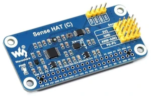 AJMRTC Sense HAT (C) for Raspberry Pi, Onboard Multiple Powerful Sensors, Supports External Sensor Expansion, Environmental Measurement Sensor Hat, Multi-function Detection Module for Raspberry Pi DIY AJMRTC Sense HAT (C) for Raspberry Pi, Onboard Multiple Powerful Sensors, Supports External Sensor Expansion, Environmental Measurement Sensor Hat, Multi-function Detection Module for Raspberry Pi DIY