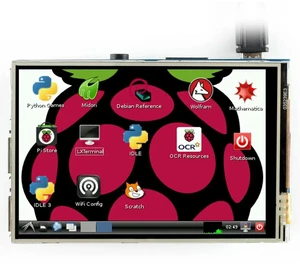AJMRTC 3.5 Inch Resistive Touch Screen TFT LCD Display, 480×320 Pixels Touch Monitor Compatible with Raspberry Pi, Supports Ubuntu Kali Linux, Portable LCD Panel for Single Board Computer Projects AJMRTC 3.5 Inch Resistive Touch Screen TFT LCD Display, 480×320 Pixels Touch Monitor Compatible with Raspberry Pi, Supports Ubuntu Kali Linux, Portable LCD Panel for Single Board Computer Projects