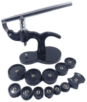 AJMRTC Watch Repair Benchtop Press Tool, Cap Gland Watch Back Cover Press, Mechanical & Quartz Watch Case Closer, Watch Back Case Pressing Tool for Watch Battery Replacement & Case Sealing AJMRTC Watch Repair Benchtop Press Tool, Cap Gland Watch Back Cover Press, Mechanical & Quartz Watch Case Closer, Watch Back Case Pressing Tool for Watch Battery Replacement & Case Sealing