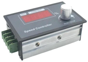 AJMRTC Intelligent PWM DC Motor Speed Controller with Encoder Knob, 6V-48V Wide Voltage Input, Configurable Frequency DC Variable Speed Governor for Brushed Motor, Fan, Pump & DIY Automation Projects AJMRTC Intelligent PWM DC Motor Speed Controller with Encoder Knob, 6V-48V Wide Voltage Input, Configurable Frequency DC Variable Speed Governor for Brushed Motor, Fan, Pump & DIY Automation Projects