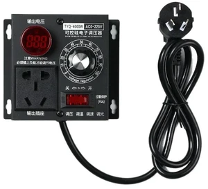 AJMRTC 220V Angle Grinder Speed Controller, Stepless Speed & Voltage Dimming Temperature Control Switch, Adjustable Speed Regulation Switch for 220V Angle Grinder, Polisher and Power Tools AJMRTC 220V Angle Grinder Speed Controller, Stepless Speed & Voltage Dimming Temperature Control Switch, Adjustable Speed Regulation Switch for 220V Angle Grinder, Polisher and Power Tools