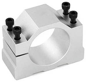 AJMRTC 52mm Spindle Motor Seat, 52 Fixed Clamp, Air-Cooled DC Spindle Aluminum Clamping Bracket, Metal Mount Holder for 52mm Spindle Motor, CNC Engraving Machine & DIY Router Projects AJMRTC 52mm Spindle Motor Seat, 52 Fixed Clamp, Air-Cooled DC Spindle Aluminum Clamping Bracket, Metal Mount Holder for 52mm Spindle Motor, CNC Engraving Machine & DIY Router Projects