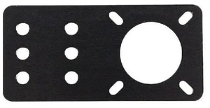 AJMRTC 17 Stepper Motor Mount Plate, Aluminum Alloy Bracket, NEMA17 Stepping Motor Fixed Holder, Support Mounting Plate for 3D Printer, CNC Engraver and Automation Equipment AJMRTC 17 Stepper Motor Mount Plate, Aluminum Alloy Bracket, NEMA17 Stepping Motor Fixed Holder, Support Mounting Plate for 3D Printer, CNC Engraver and Automation Equipment